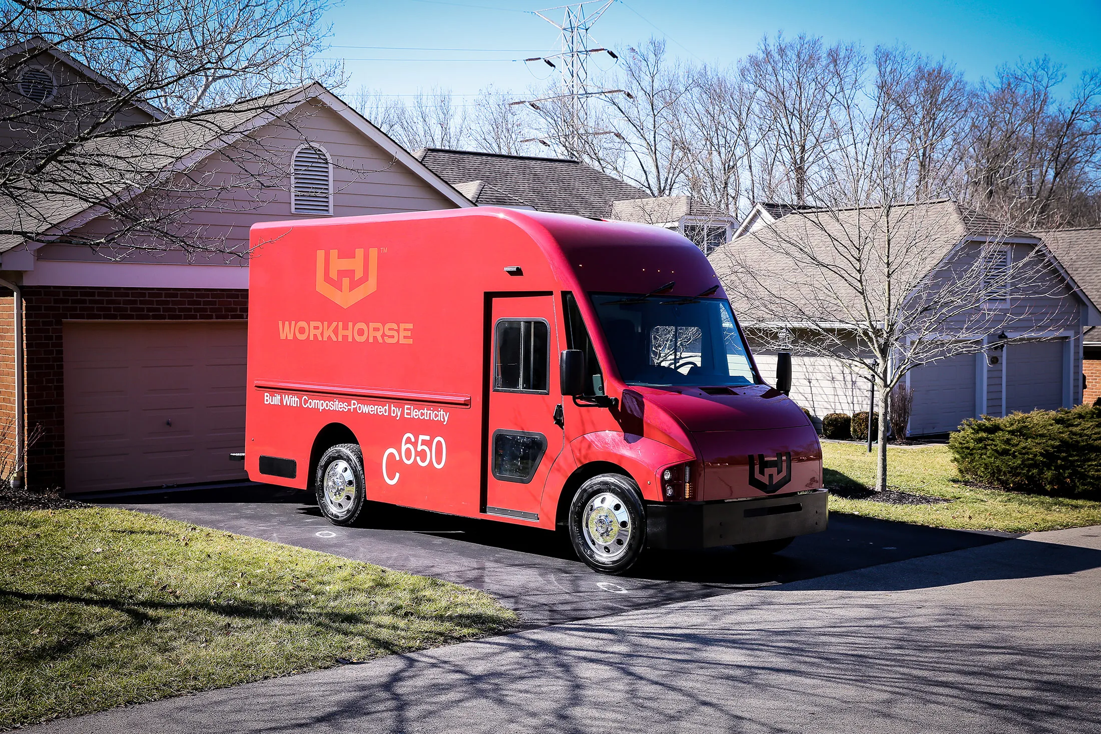 A Workhorse truck