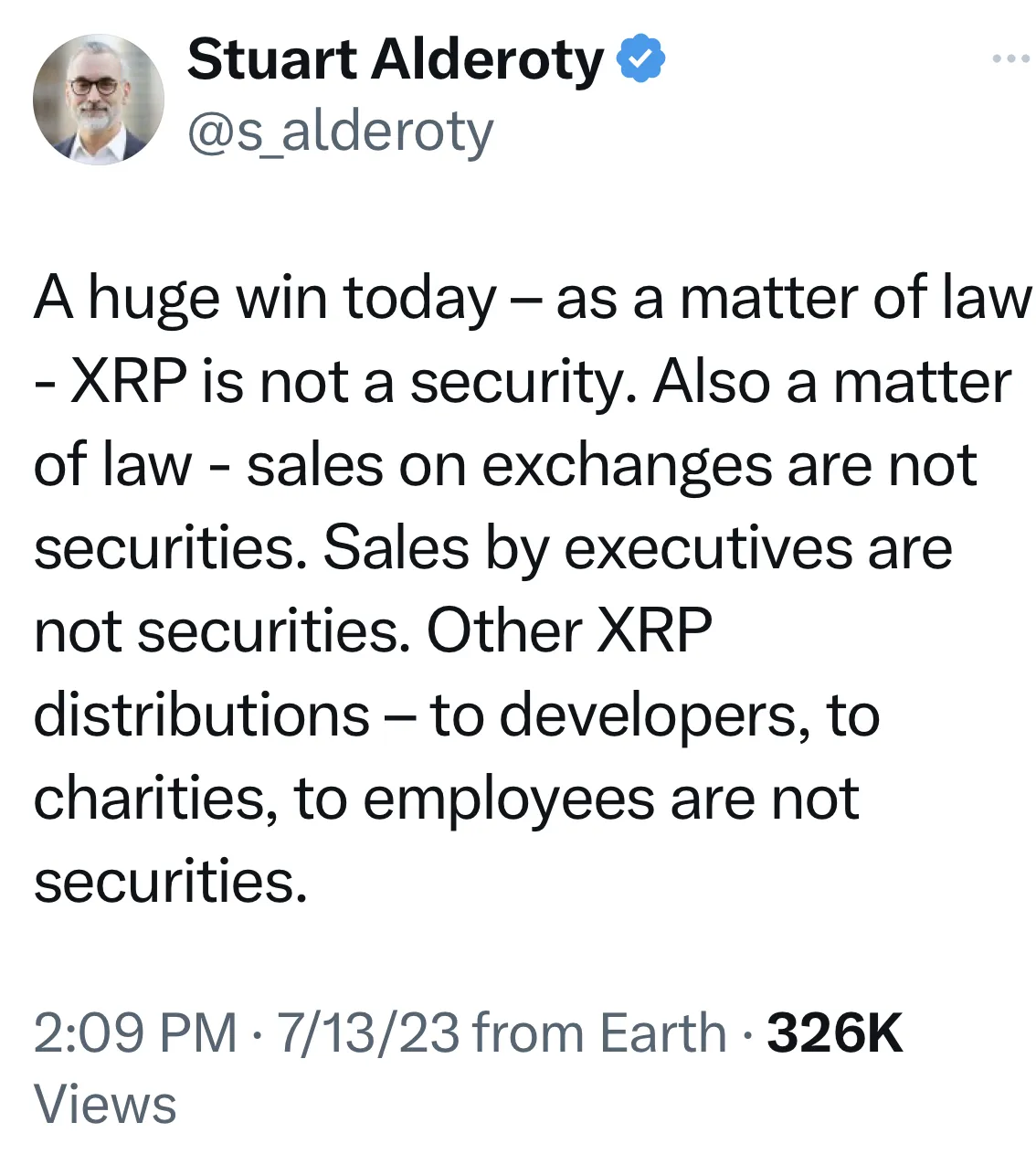 What Does Ripple (XRP) Ruling in SEC Case Mean for Crypto? - Bloomberg