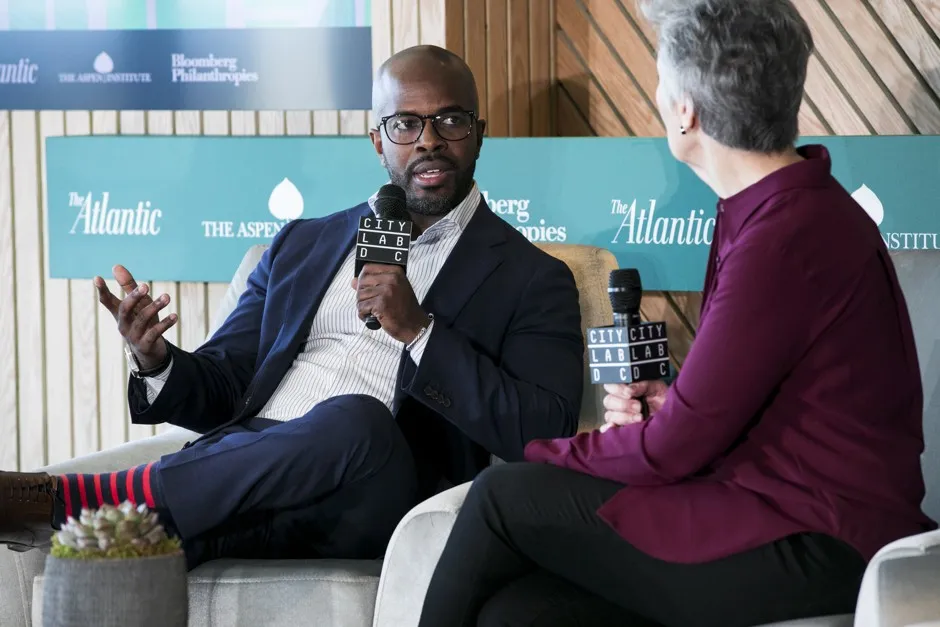 Atlanta Chief Information Officer Gary Brantley speaks at CityLab 2019 in Washington, D.C.