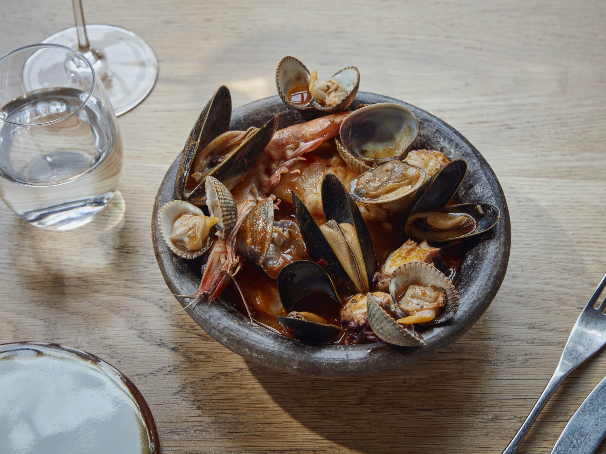 Steamed Mussels Provencal by Chef Jean Pierre