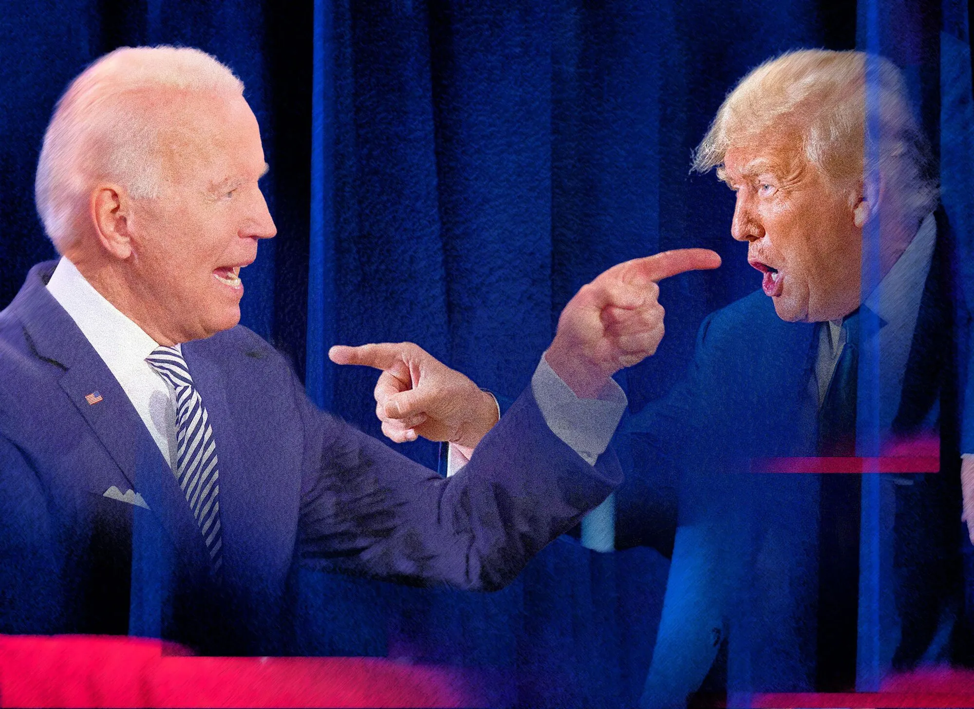 Biden and&nbsp;Trump.