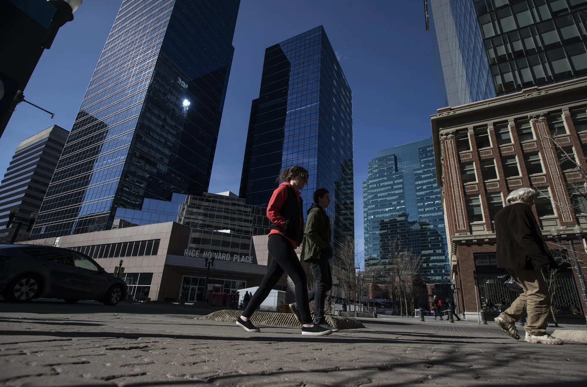Downtown Edmonton, Alberta, Canada.