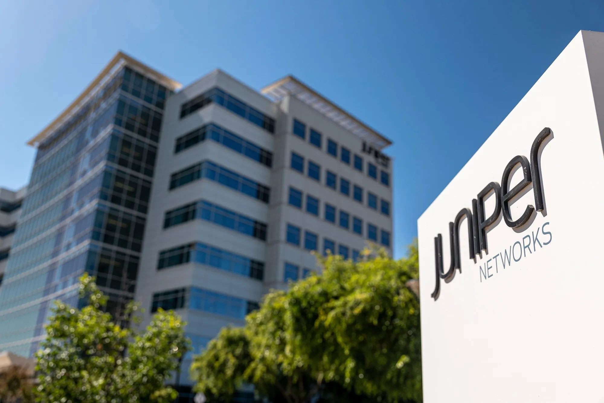 Juniper Networks headquarters in Sunnyvale, California.