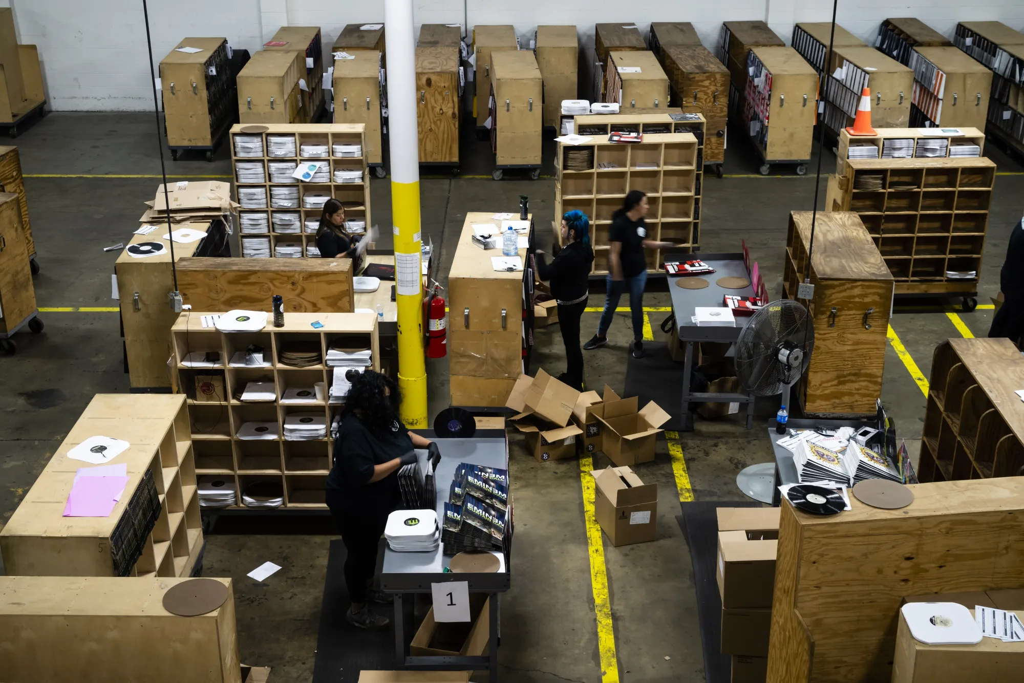 Inside North America's Largest Record Pressing Operations As Factory ISM Rebounds 