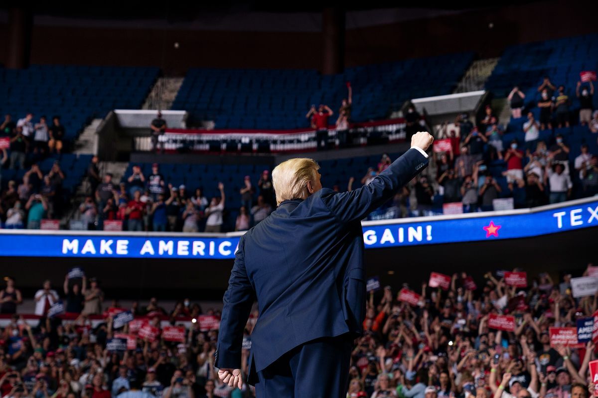 人気低下のトランプ氏 再選への条件 劣勢挽回に3つのシナリオ Bloomberg