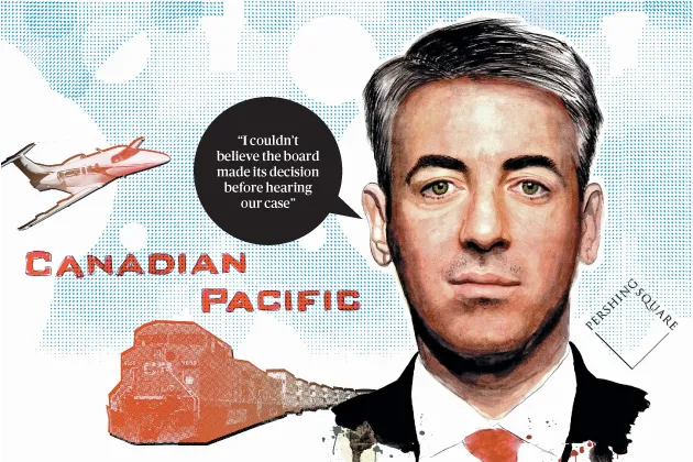 Bill Ackman on Seeking a New CEO at Canadian Pacific