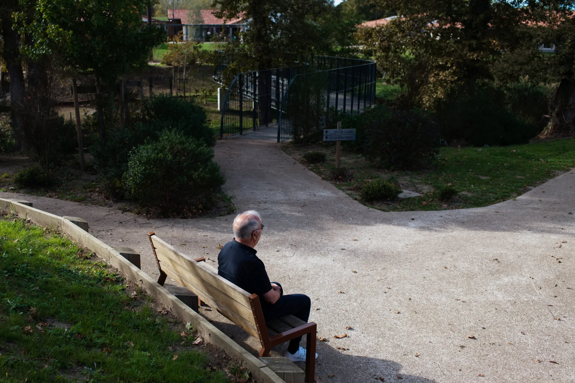 A resident at a&nbsp;care facility for people suffering from various stages of dementia.