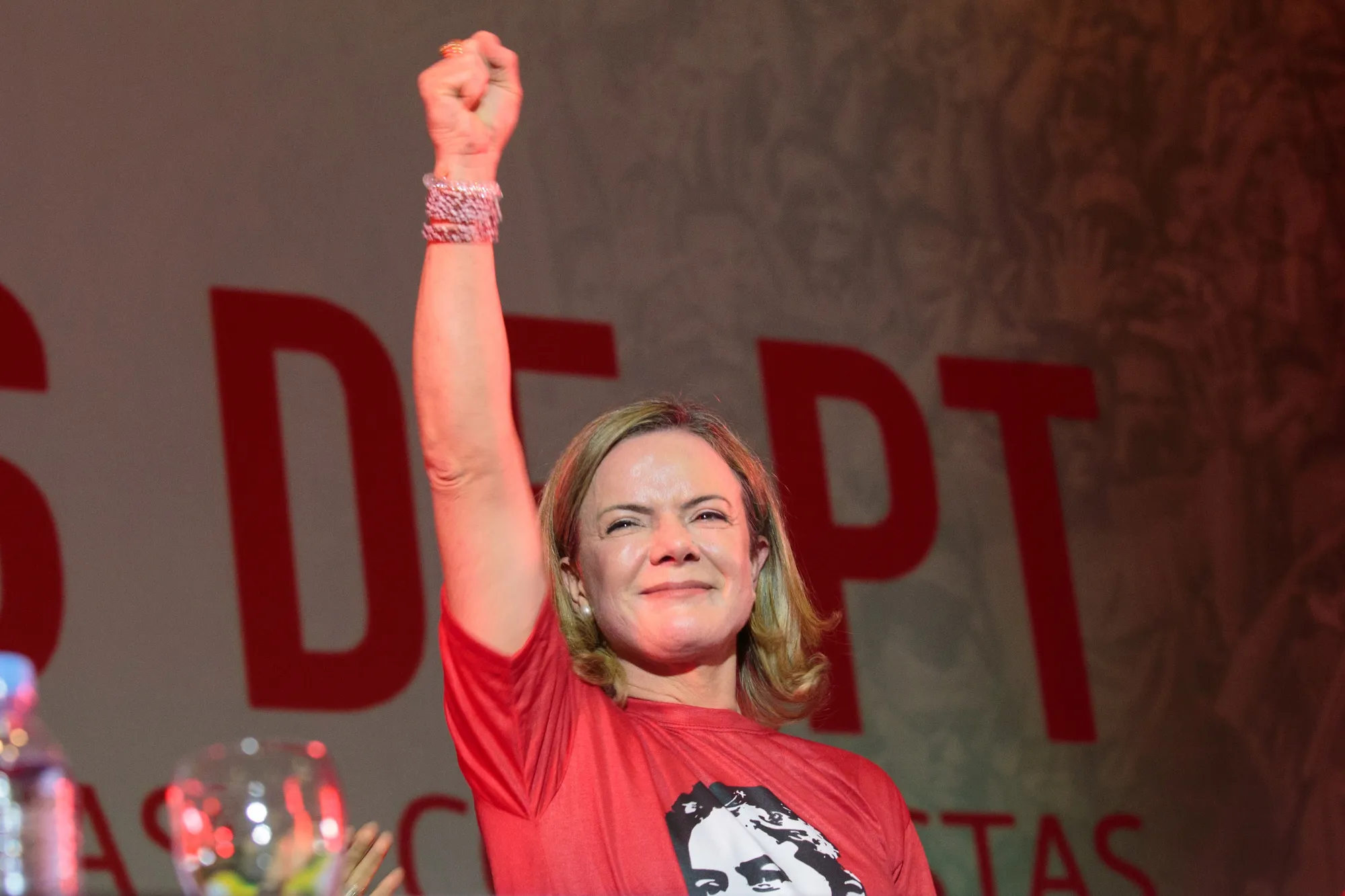 Senator Gleisi Hoffman, president of The Workers’ Party