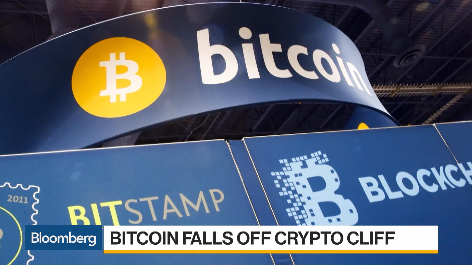 Bitcoin Tumbles as Cryptocurrencies Near Nine-Month Low