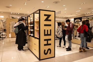 A Shein Pop-Up Store As Company Targets Up To $90 Billion Valuation In US IPO