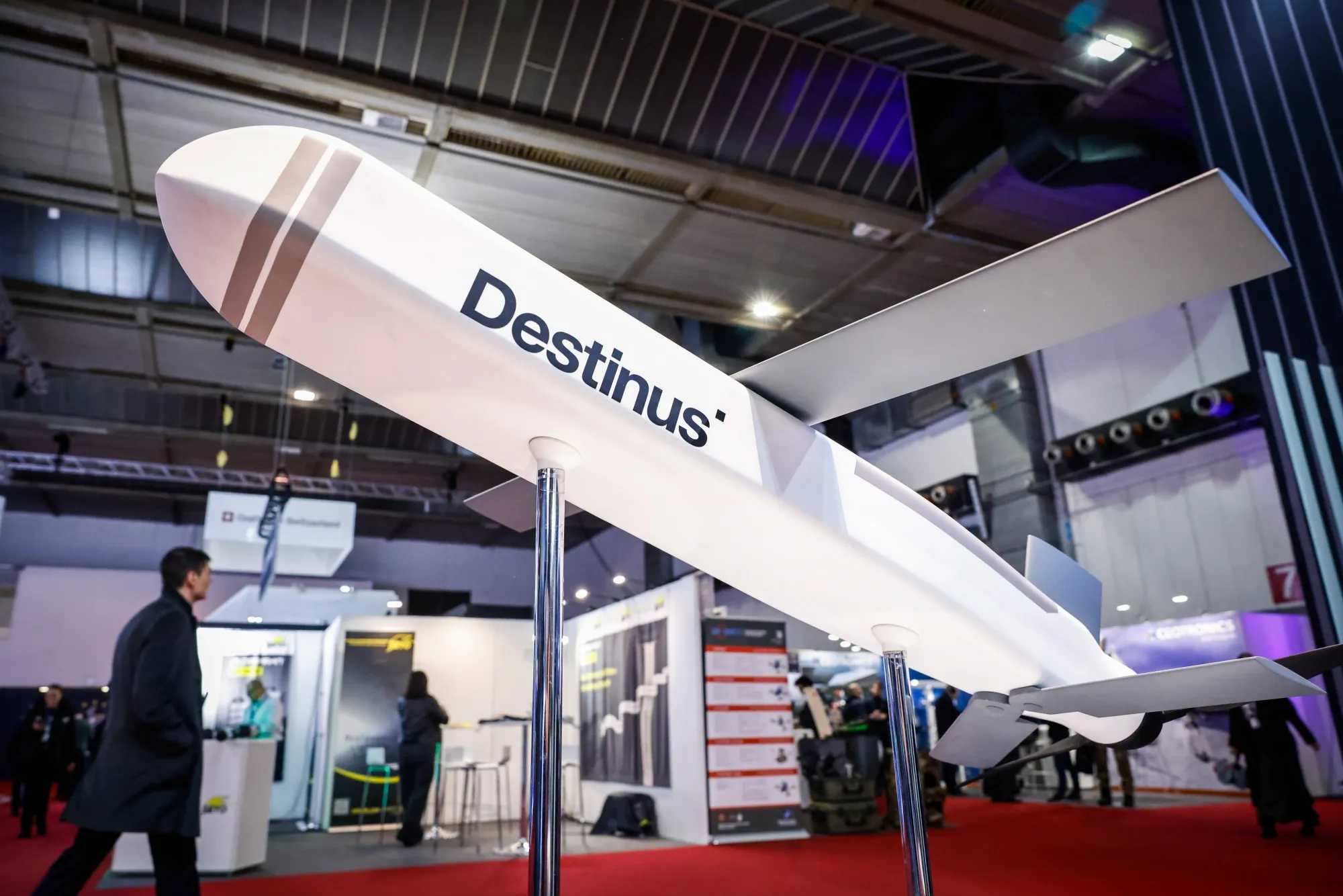 A model of a Destinus  Hornet Block2 drone.