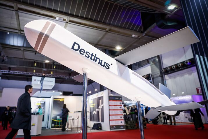 A model of a Destinus  Hornet Block2 drone.