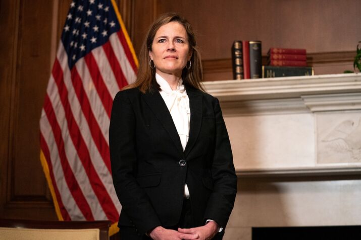 Senators Meet With Supreme Court Nominee Amy Coney Barrett