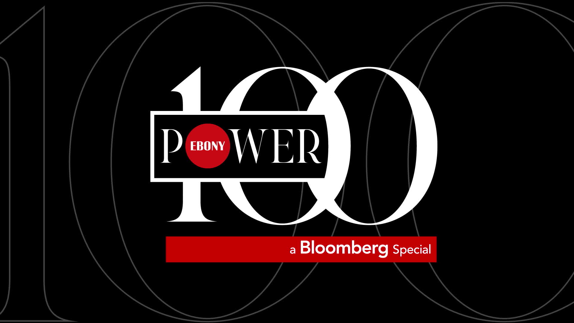 Watch The Ebony Power 100: Bloomberg Special - Bloomberg