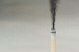 Emissions Rise From A Chimney