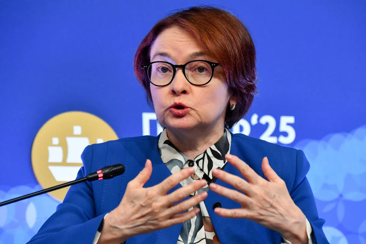 Elvira Nabiullina on June 19.