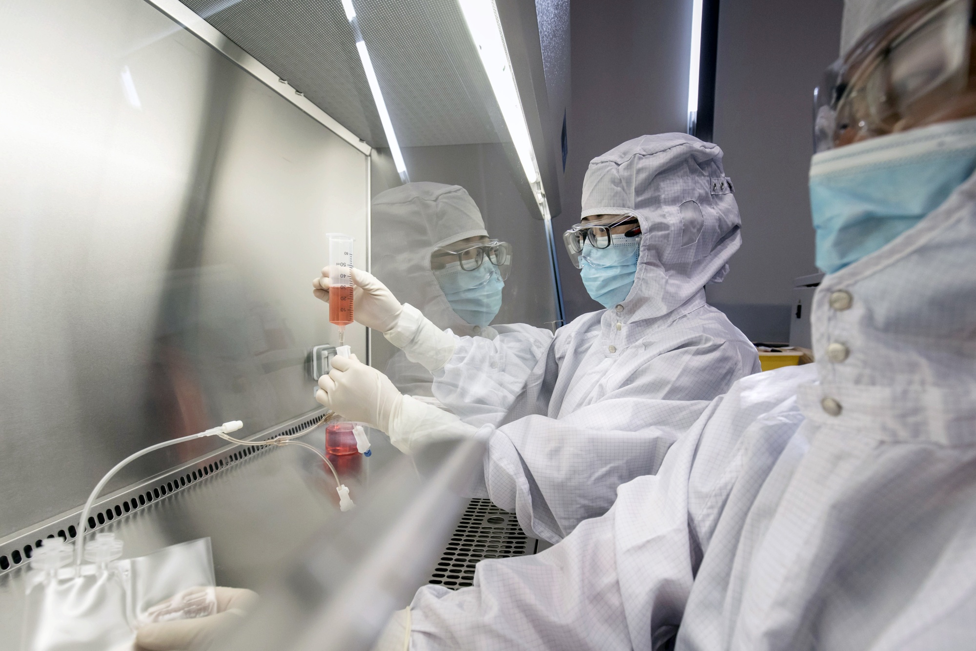The Gracell research laboratory in Shanghai.