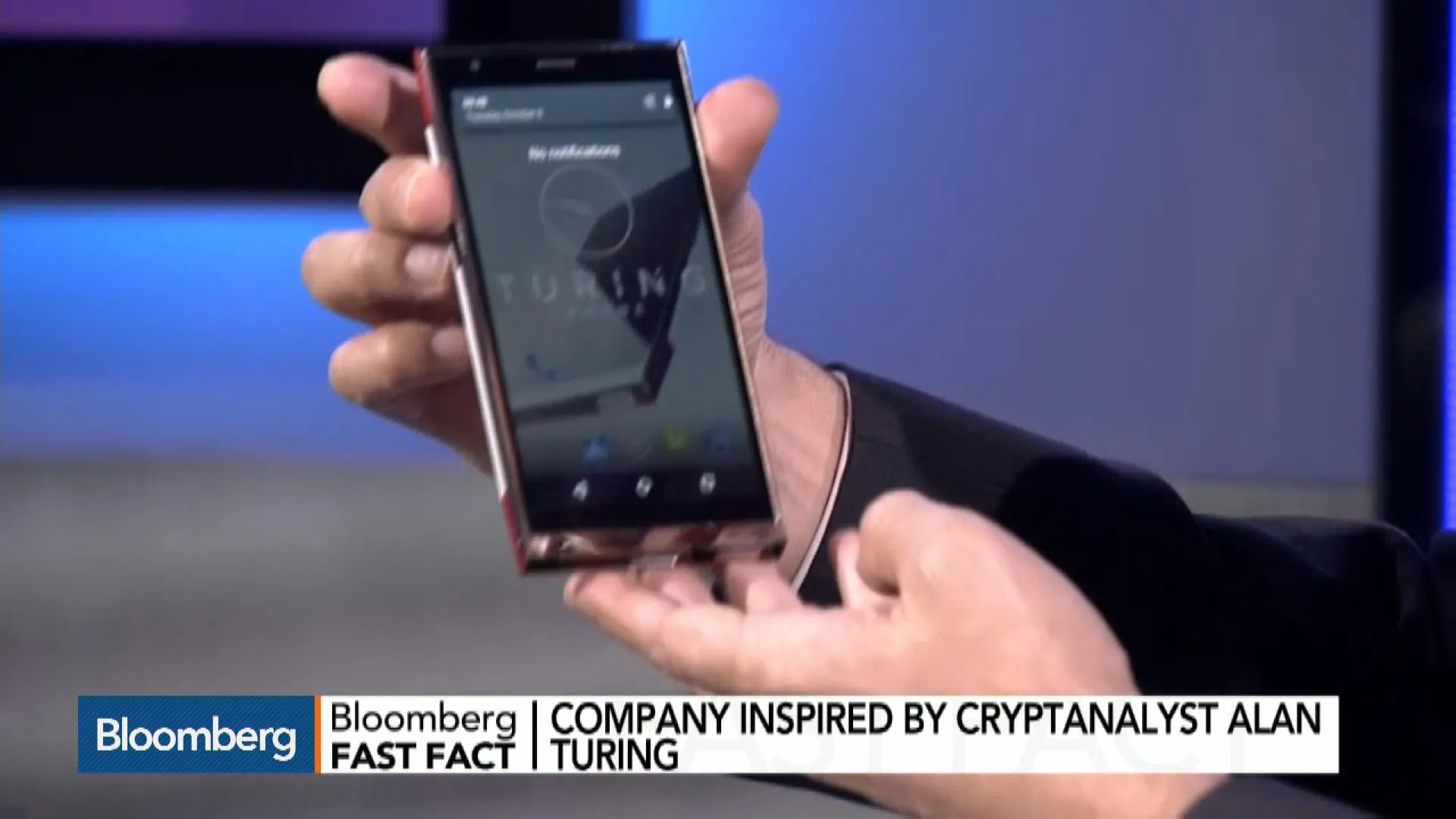Watch A Smartphone That's Indestructible and Unhackable? - Bloomberg
