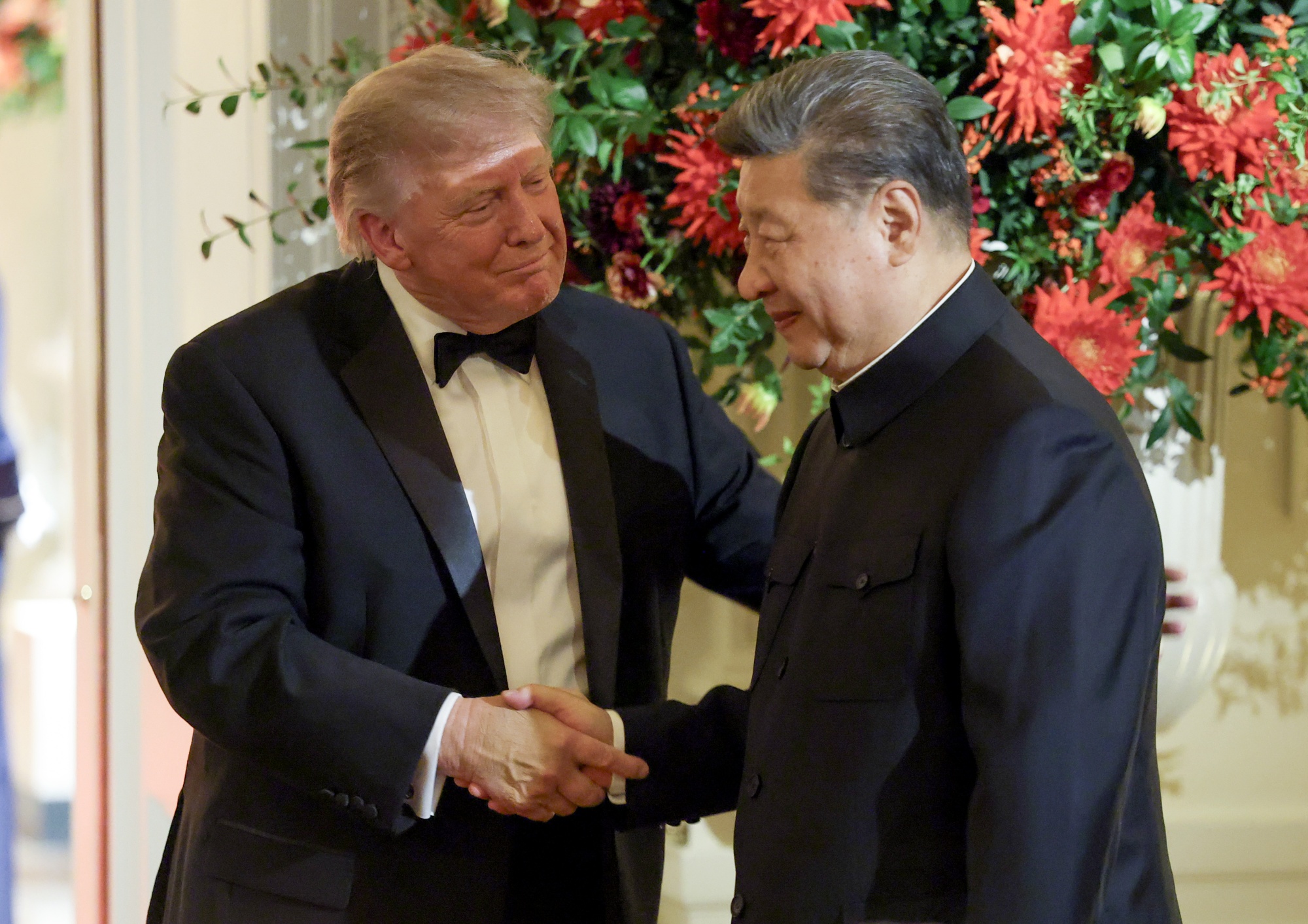 Trump with Xi
