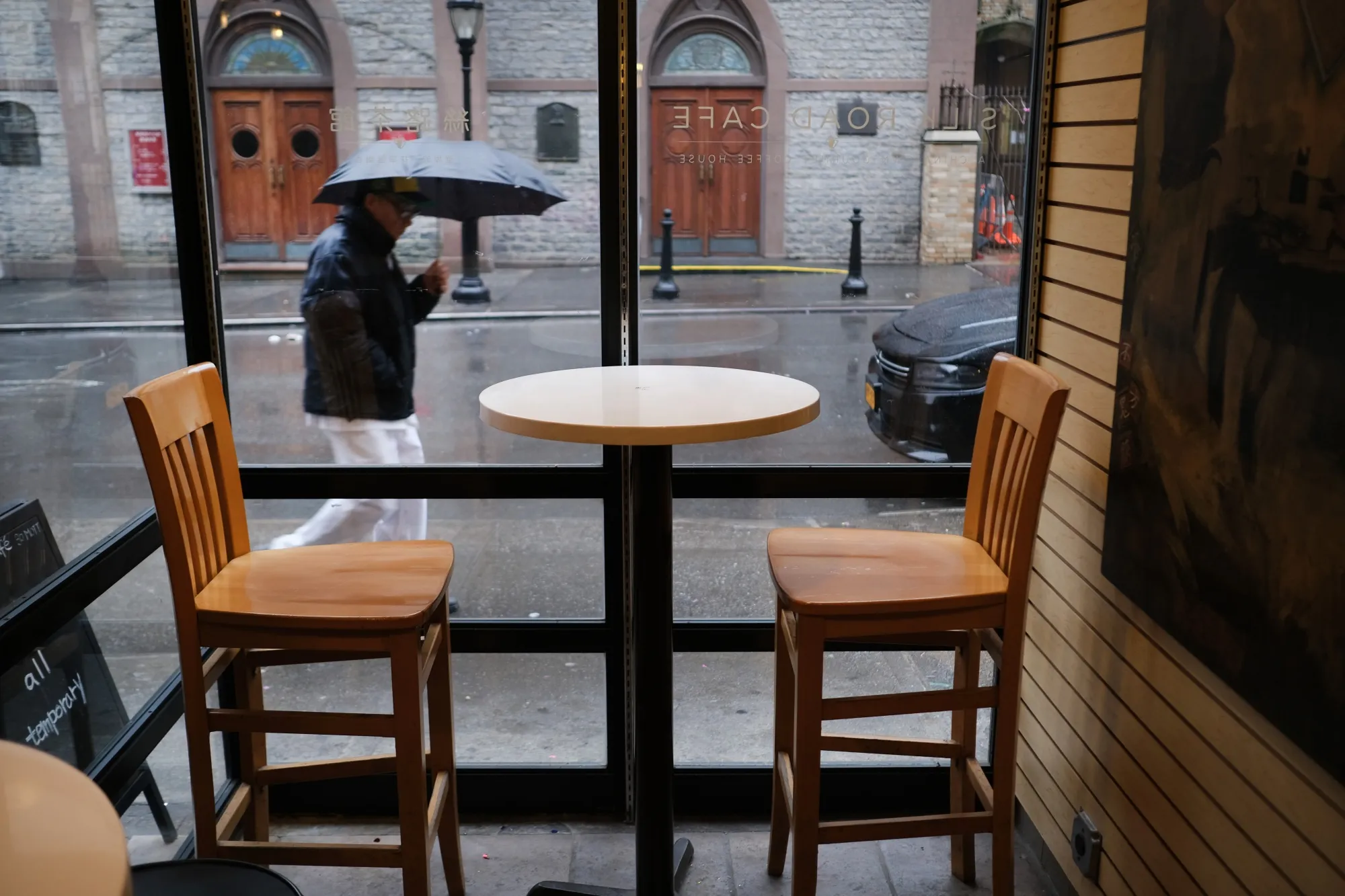 The crowds have disappeared from New York’s Chinatown since the outbreak from Wuhan, China.