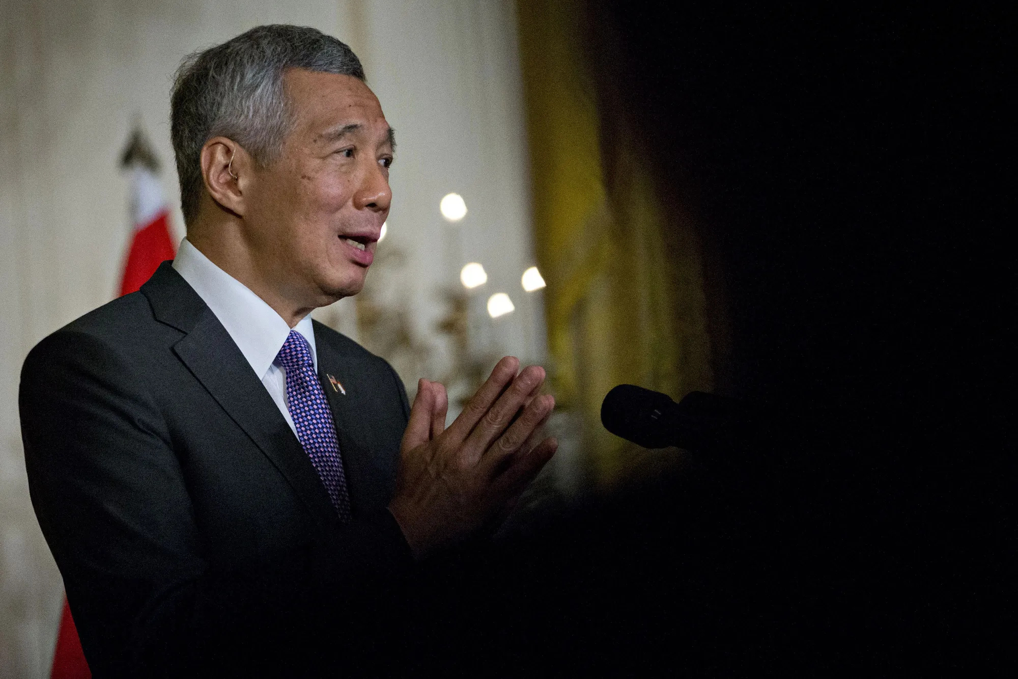Singapore's Prime Minster Lee Hsien Loong.
