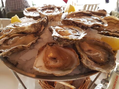 Huguette oysters.