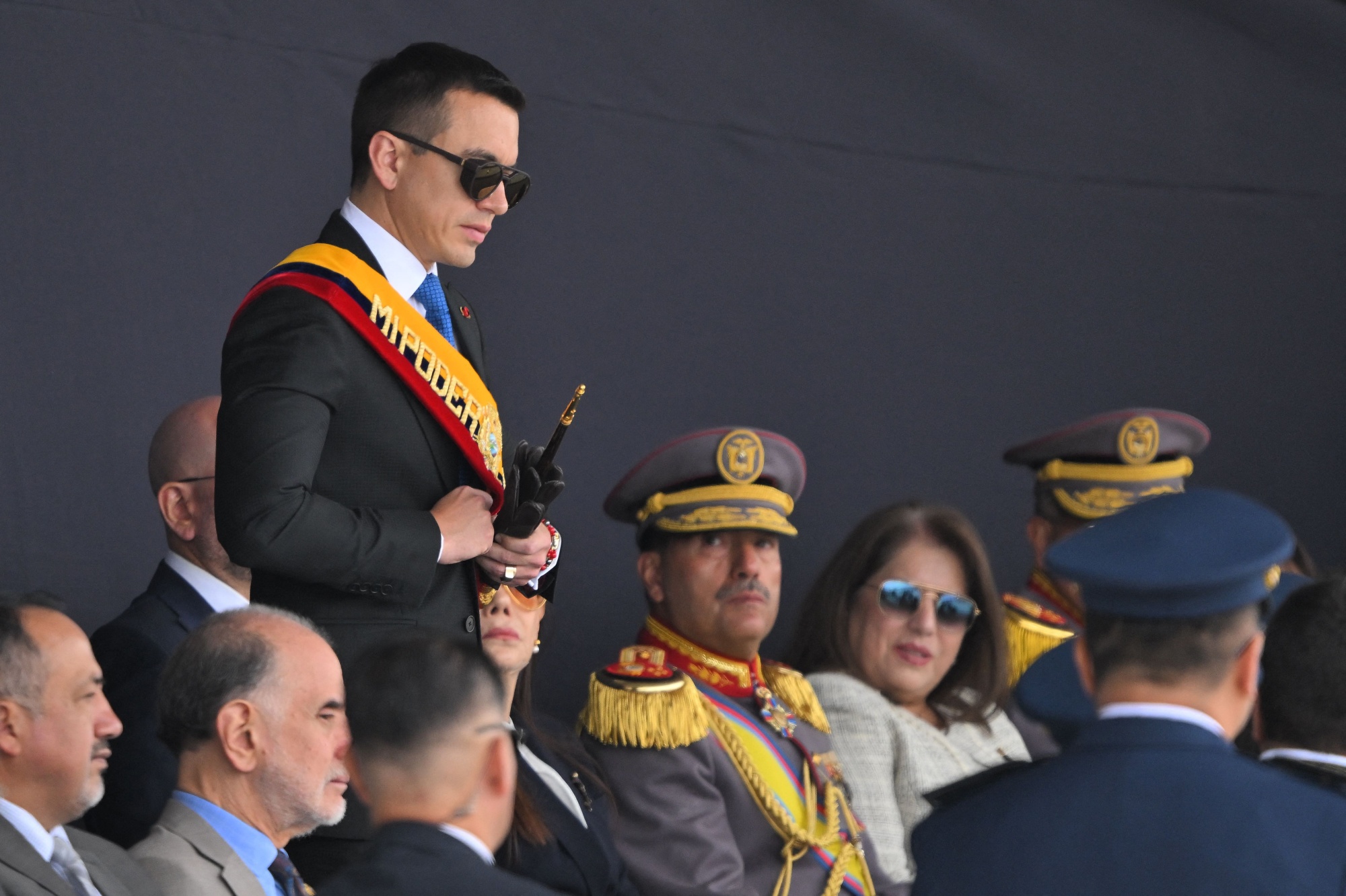 Ecuadorian President Daniel Noboa Photographer: Rodrigo Buendia/AFP/Getty Images
