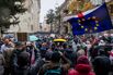 Protests over the results of the parliamentary election in Tbilisi, Georgia, on Nov. 25.