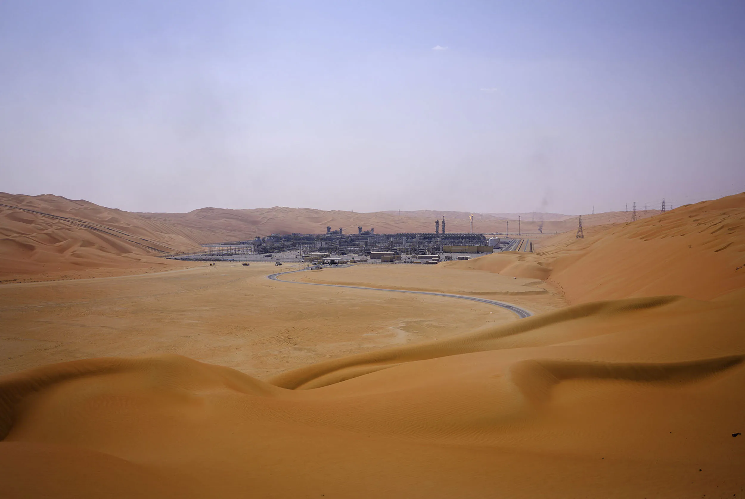 Saudi Aramco’s Shaybah oil field.