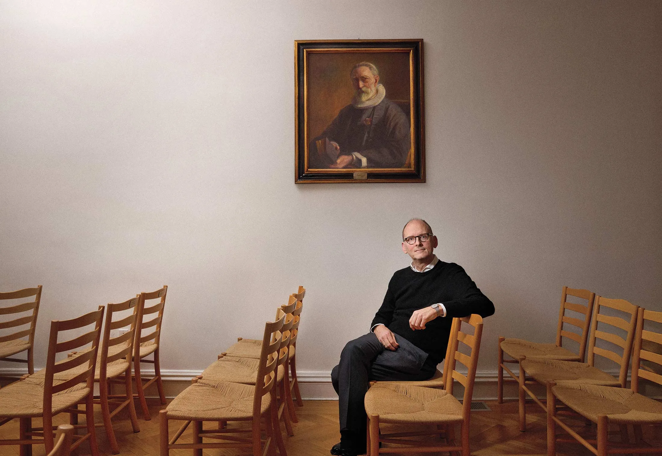 Slok’s wife is pastor of a Danish&nbsp;church&nbsp;in Brooklyn, New York.