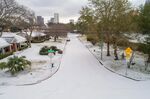 Houston’s Galleria area on the morning of Feb. 14.