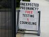 A crisis pregnancy center in Worcester, Massachusetts near a Planned Parenthood center. Photographer: Pat Greenhouse/The Boston Globe/Getty Images