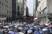Demonstrators March in Hong Kong's Kowloon As Protest Leaders Ignore Police Ban