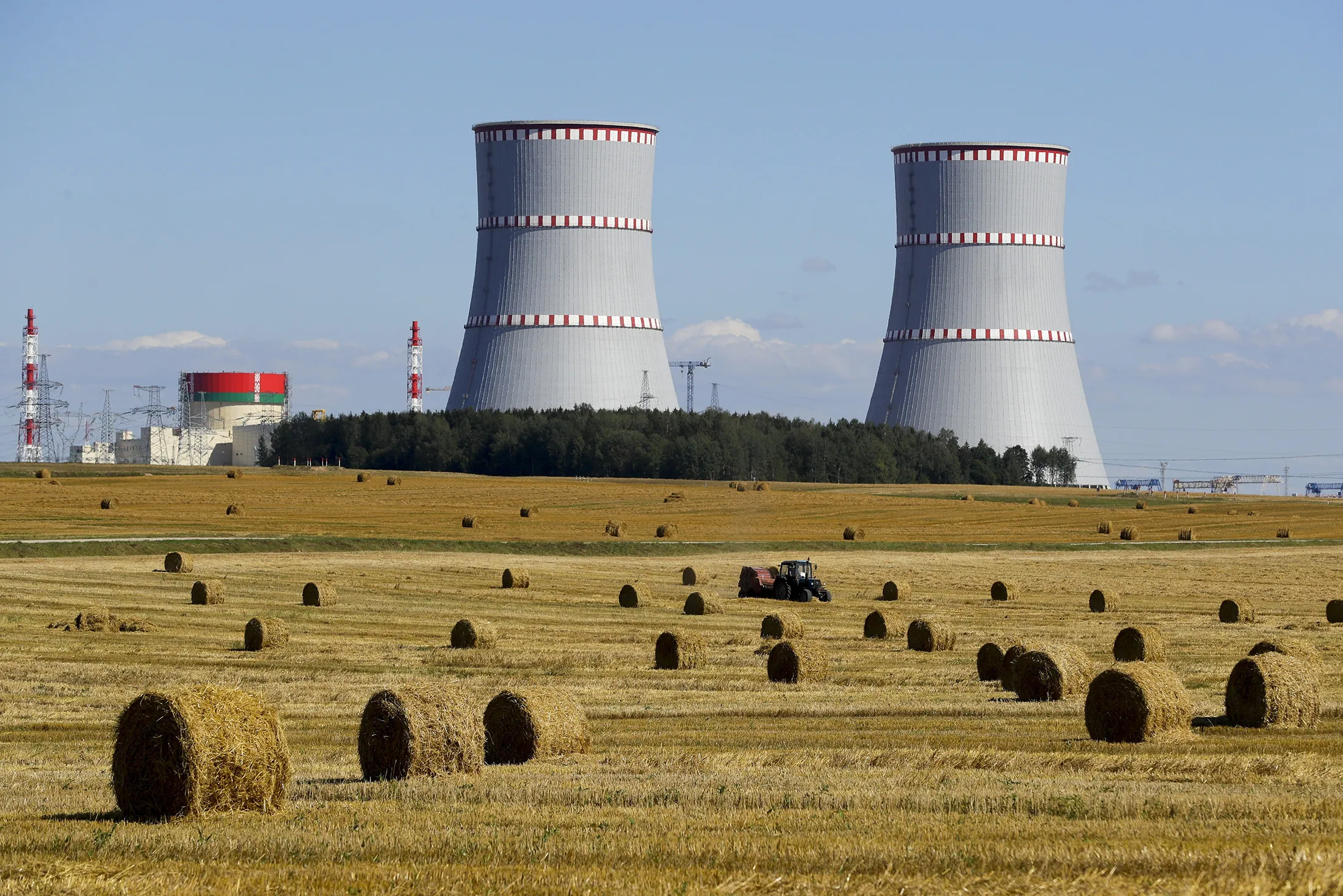 The&nbsp;Astravets nuclear power plant.