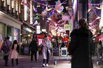 Shoppers walk on Carnaby Street in London, on Nov. 17, 2021.&nbsp;