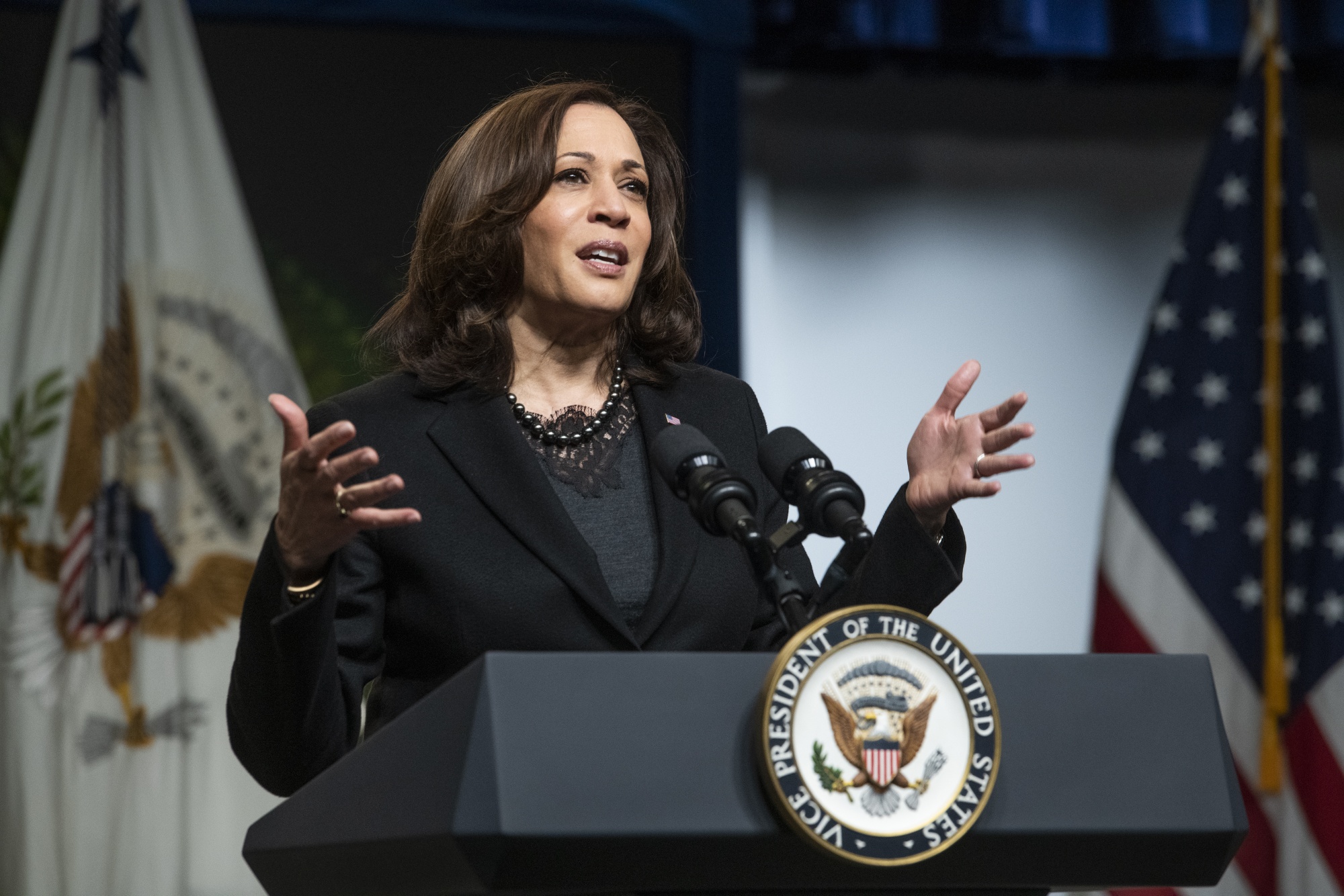 Kamala Harris Says the ‘Status of Women Is the Status of Democracy ...