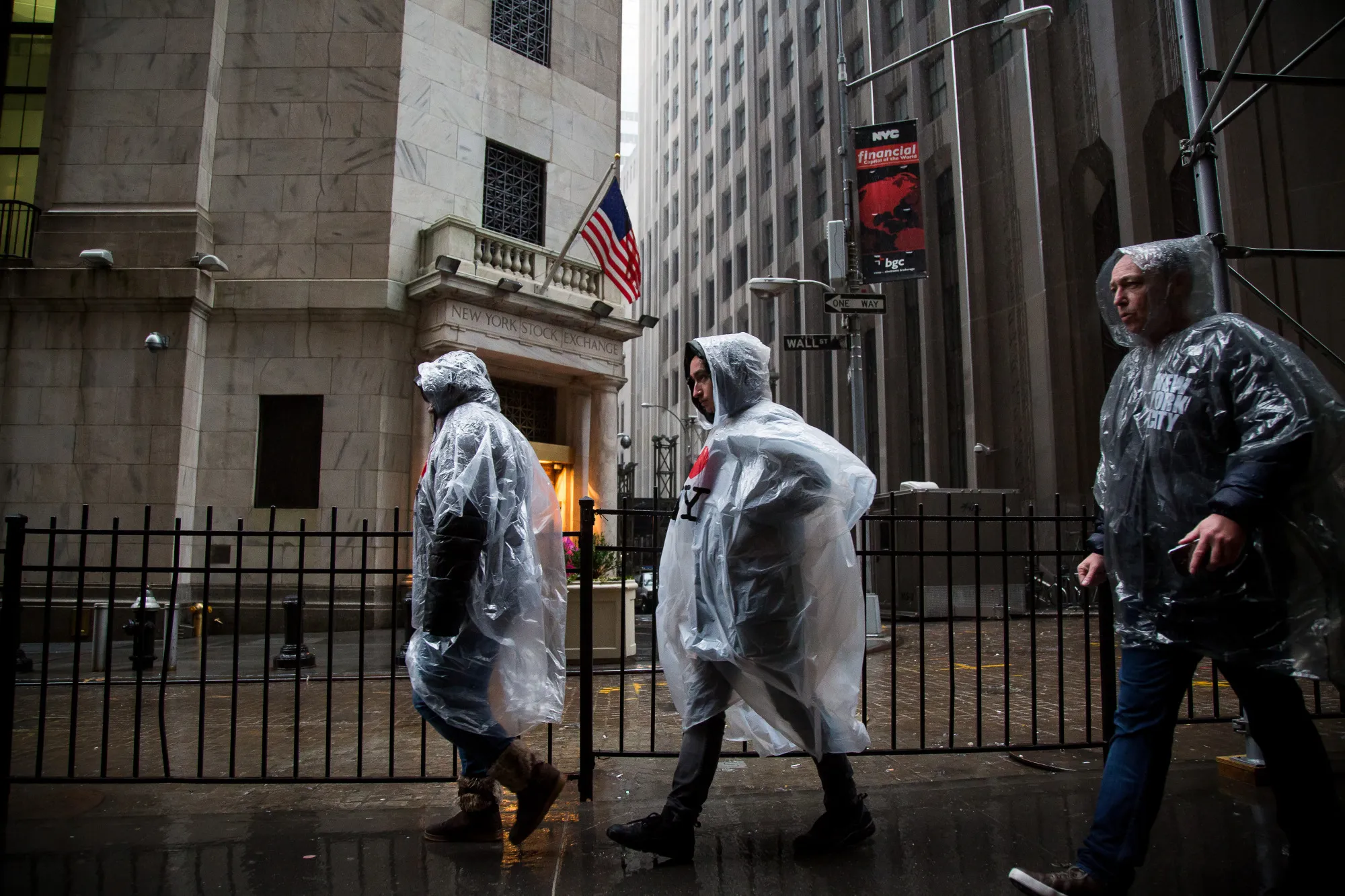 The New York Stock Exchange.