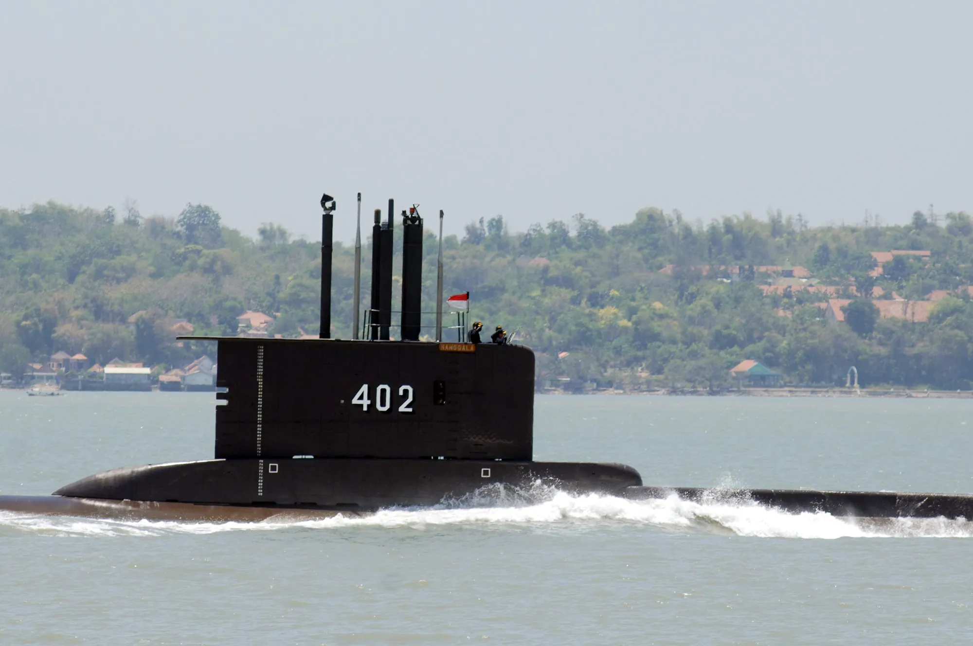 KRI Nanggala-402 in 2014.
