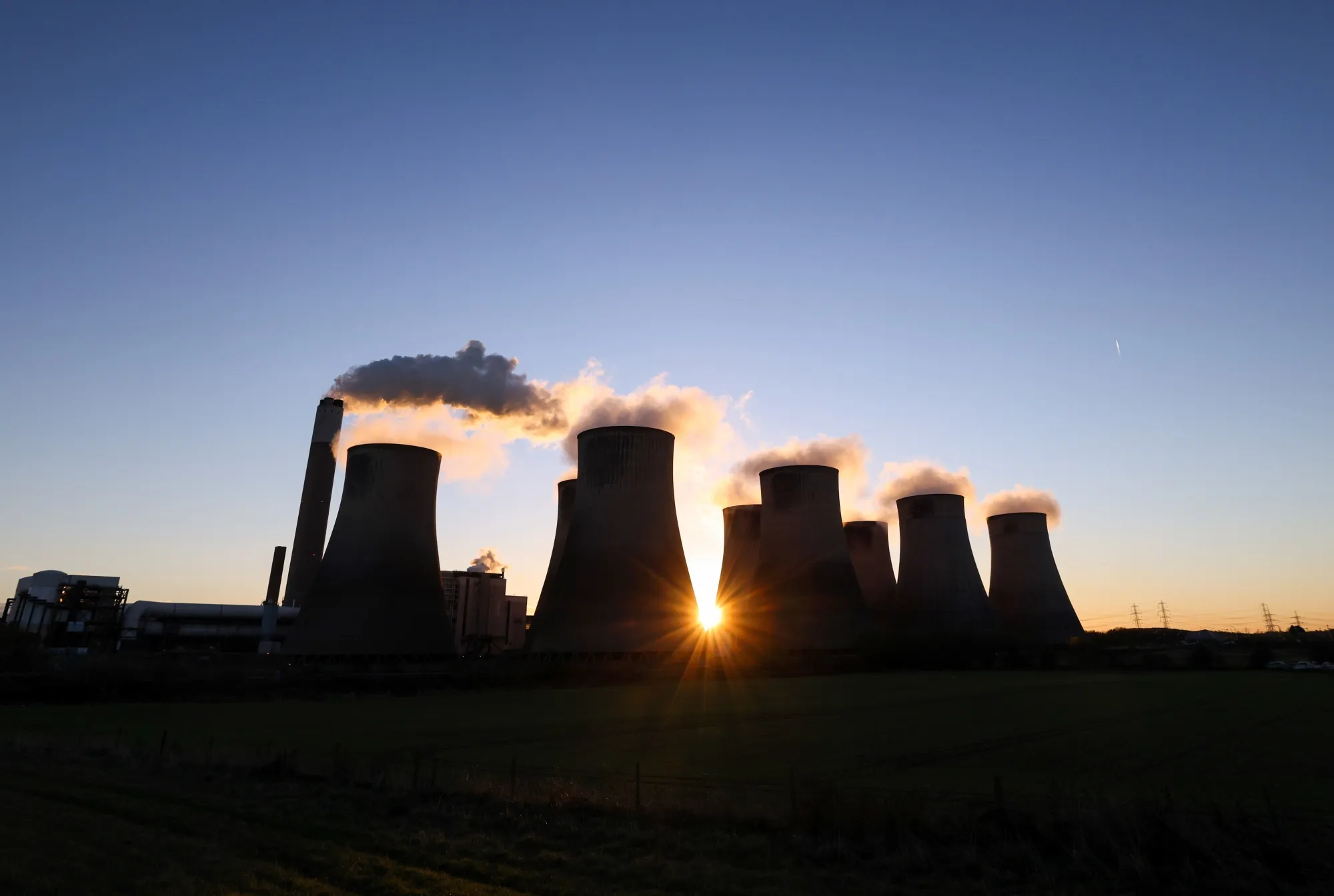Coal-Fired Power Stations As Coal Prices Drop
