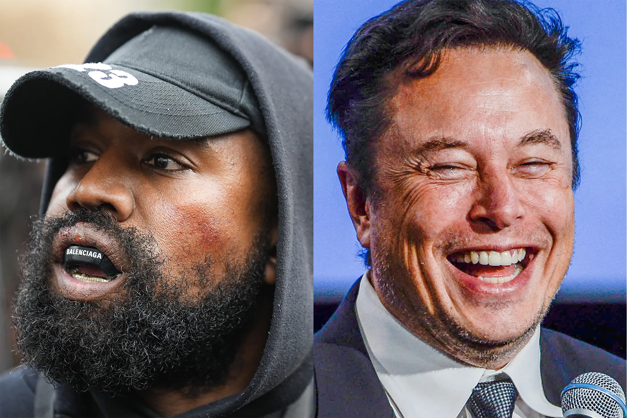 Kanye West and Elon Musk