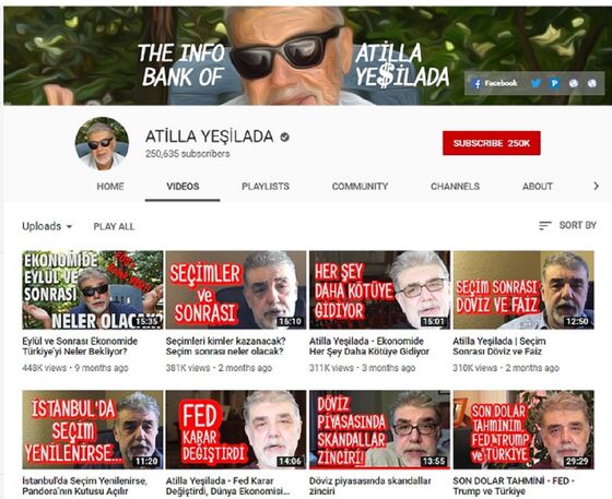 YouTube Beckons Lira-Obsessed Turks in Scorched Media Landscape