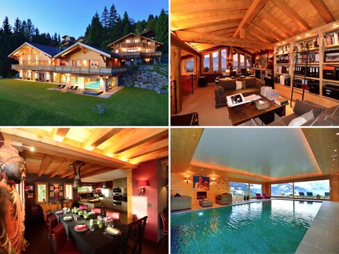 A ski-in/ski-out chateau in Barboleuse