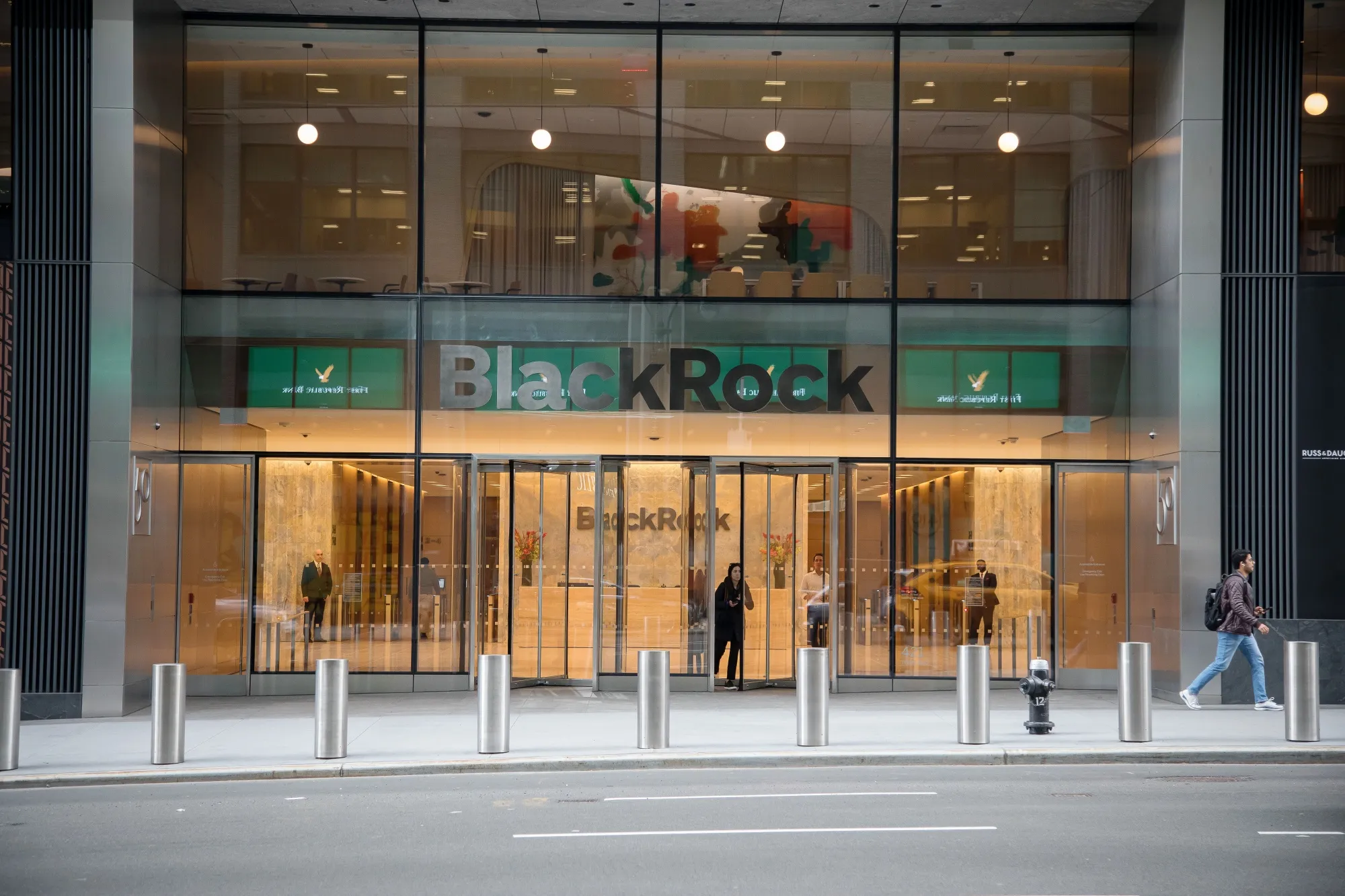 BlackRock headquarters&nbsp;in New York.