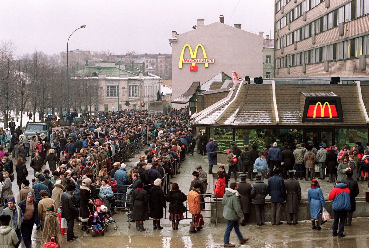 Ex-Coal Miner Buying McDonald’s in Russia Is Rebranding an Era