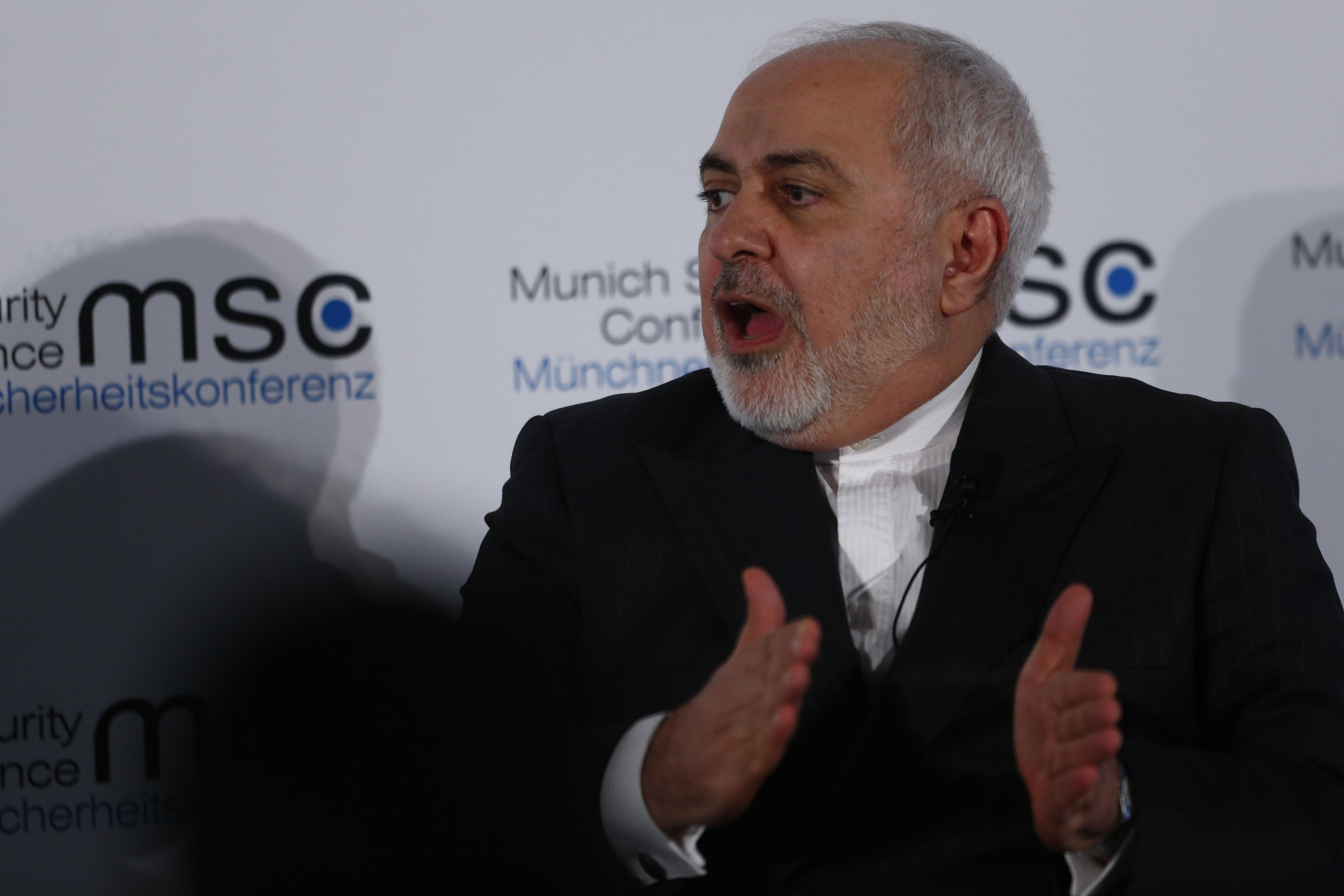 Mohammad Javad Zarif said&nbsp;“It’s not that you can come in, impose restrictions on others, benefit from the privileges of membership and then all of a sudden decide to leave and inflict $250 billion of damage on the Iranian people.”