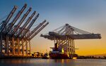 New Gantry Cranes Delivered To The Port Of Long Beach