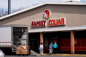 A Family Dollar store in Hyattsville, Maryland, US