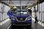 A vehicle on the production line during final inspections at the Nissan Motor Co. manufacturing facility in Smyrna, Tennessee, U.S., on Tuesday, May 18, 2021. Markit is scheduled to release manufacturing figures on May 21.