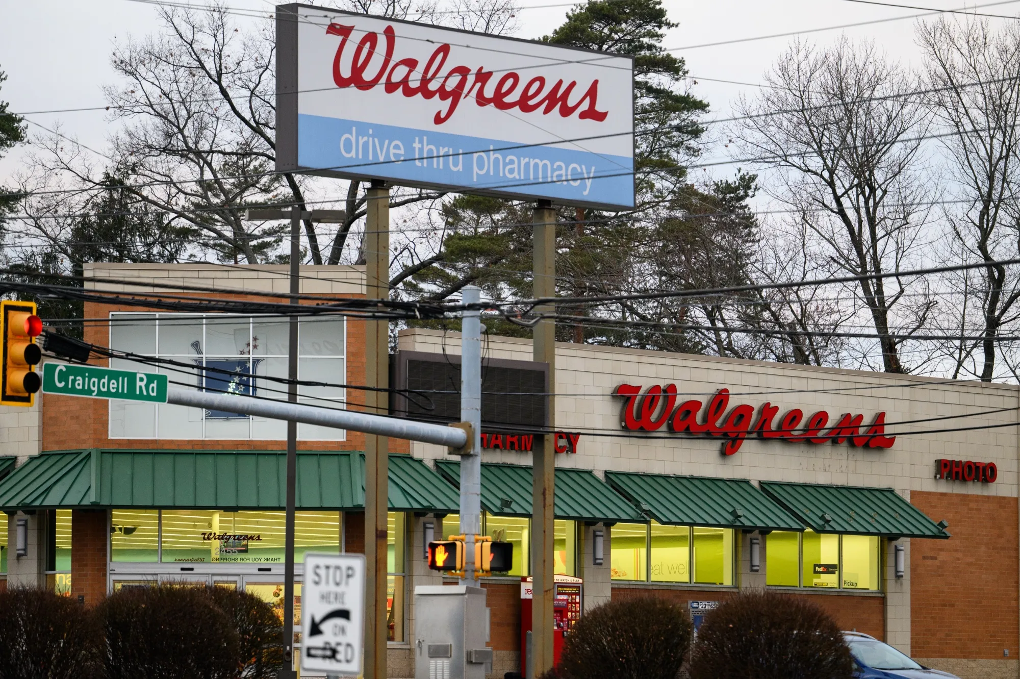 A Walgreens store