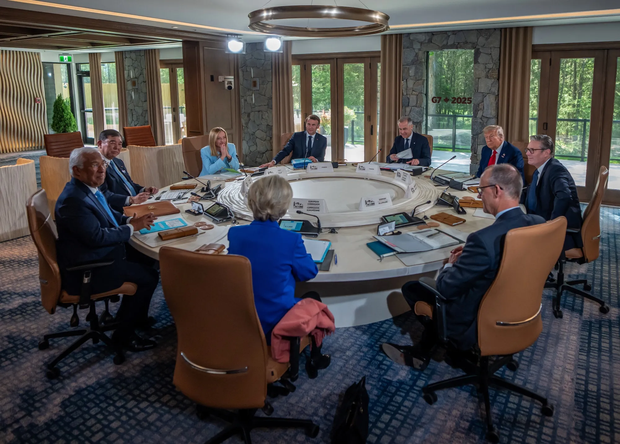 トランプ氏、イランとイスラエル巡るG7共同声明に署名しない意向